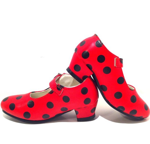 Girl's Flamenco Sevillana Shoes 