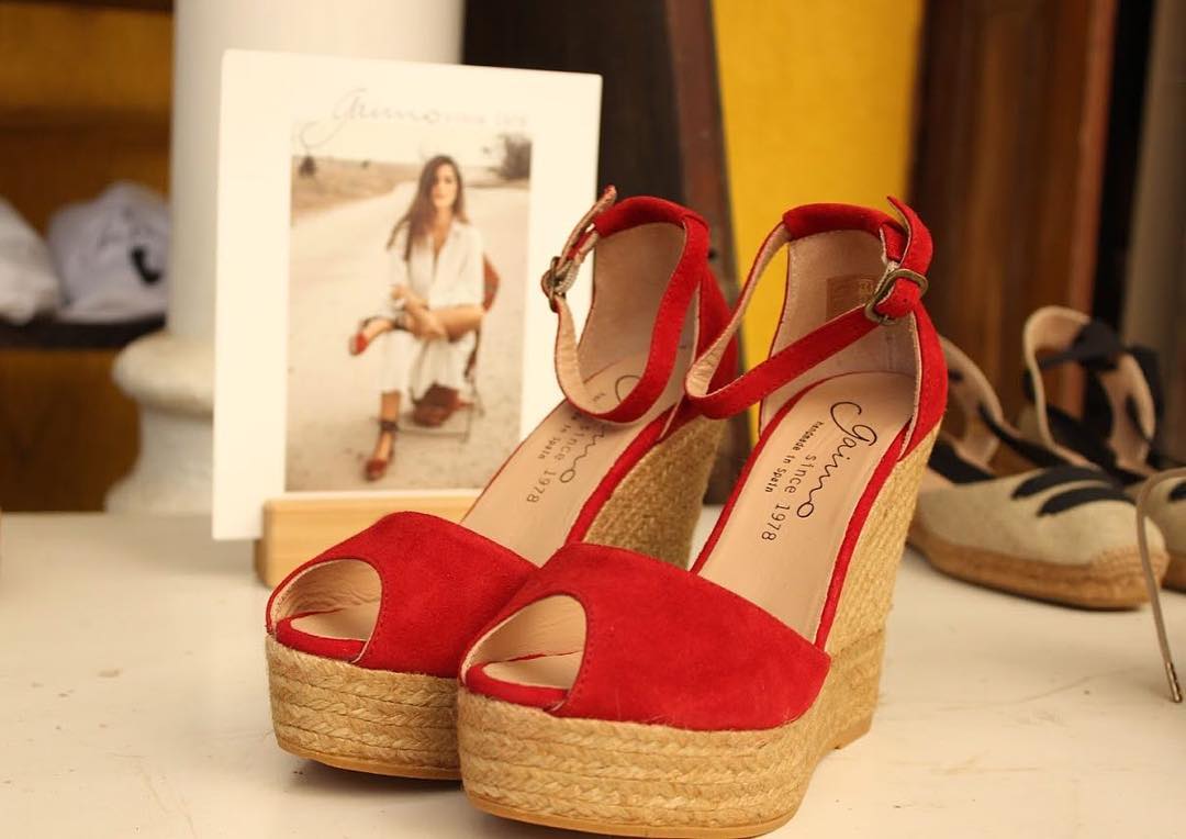 Gaimo Espadrilles Suede High Wedges | Spanish Fashion - OUR IS CLOSED FOR SUMMER HOLIDAYS