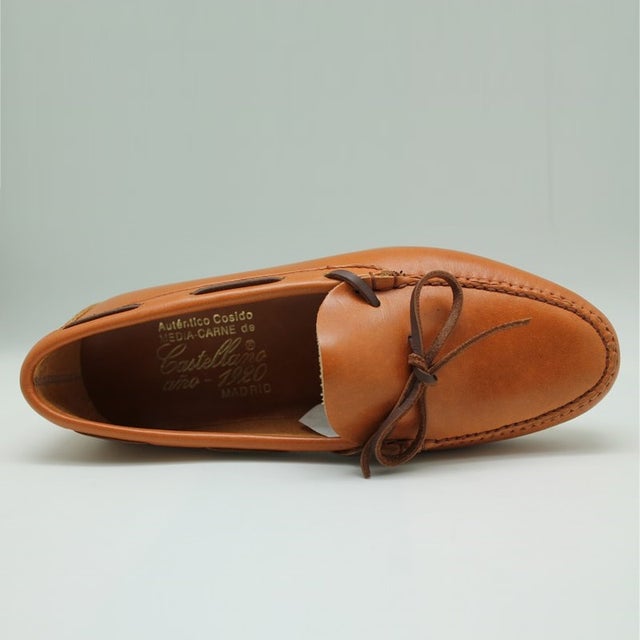CASTELLANO 1920 leather loafers natural | SPANISH SHOP ONLINE