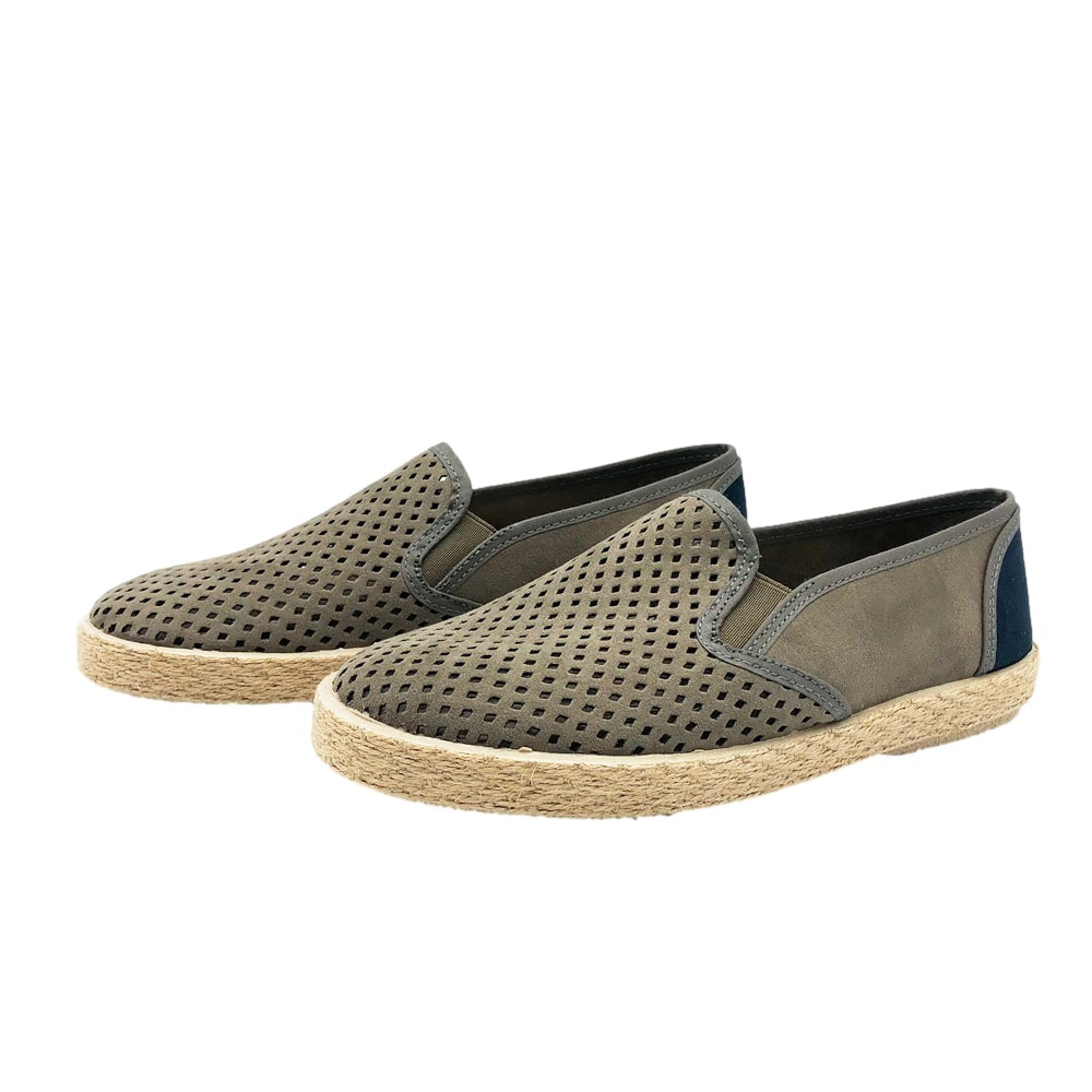 Rivieras Multisuede Gray Loafers | SPANISH SHOP ONLINE